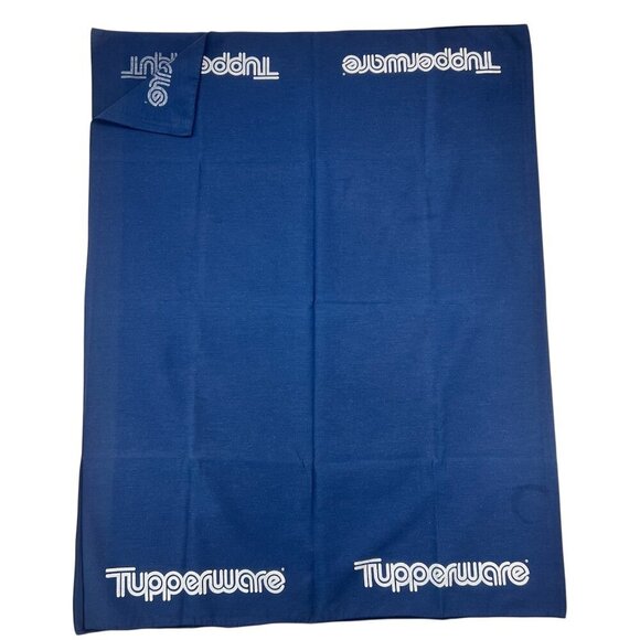 Vintage Tupperware Consultant Tablecloth  43x60 - Picture 2 of 2